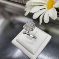 ราคา Rich1674:แหวนเพชรcz ใบโคลเวอร์ (25260436142)