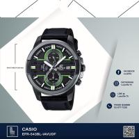ราคา นาฬิกาข้อมือ Casio รุ่น EFR-543BL-1AVUDF Edifice Chronograph -นาฬิกาข้อมือผู้ชาย สายหนัง Black/Green (525309582)