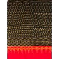 ราคา ผ้าไหมมัดหมี่ ผ้าซิ่นตีนแดง (24307669377)