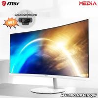 ราคา แถม FHD Cam Plus MSI PRO MP341CQW ️ จอคอมพิวเตอร์ขนาดใหญ่ 34 นิ้ว ลำโพงคู่ รองรับ HDR FreeSync ถนอมสายตา (22213630325)