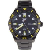 ราคา ลดเพิ่ม 330 ใส่โค้ด INCZ8H3 Seiko 5 Sport Automatic นาฬิกาข้อมือผู้ชาย สายสแตนเลส รุ่น SRP679K1 - Black (4241363359)