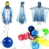 ราคา พวงกุญแจ ชุดกันฝน (สีแดง) พวงกุญแจ เสื้อกันฝน ลูกบอล บอลกันฝน เสื้อคลุมกันฝน ชุดกันฝนฉุกเฉิน ติด กระเป๋า (6910246097)