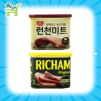 ราคา RICHAM LUNCHEON MEAT Dongwon Korean Ham 340 g. แฮมกระป๋องเนื้อหมูและไก่บด แฮมเกาหลี อาหารเกาหลี (18348500536)
