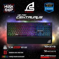 ราคา คีบอร์ดเกมมิ่ง Signo KB-730 Semi-Mechanical RGB CENTAURUS ประกันศูนย์ 2ปี ดำ - Black (21734131325)