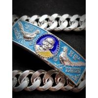 ราคา (เนื้อเงิน 99.99% ต้นตำหรับหลวงพ่อรวย วัดตะโก) เลสหลวงพ่อพัฒน์ รุ่นรวยพันล้าน ขนาด 4 บาท (11040603496)