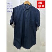 ราคา เสื้อเชิ้ตแขนสั้น ยูนิโคล่#UNIQLO อก 44 นิ้ว ยาว 29 นิ้ว ไหล่ 18 นิ้ว SIZE XL สภาพดี ไม่มีตำหนิ (25674161917)