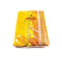 ราคา ผ้าม่านพระ / ผ้าม่านงานพิธีสงฆ์ /ผ้าม่านฉากหลังพระ ลายเทพพนม (สีเหลืองทอง-ส้ม) ความกว้างประมาณ 9 หลา สูง 1.90 ม. (4144305701)