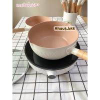 ราคา พร้อมส่ง ส่งไว! หม้อเคลือบหินอ่อน กะทะเคลือบหินอ่อน กะทะเทฟลอน หม้อนึ่ง ไม่ติดกะทะ เครื่องครัว กะทะ (13408524790)