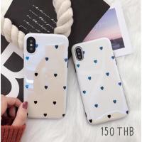 ราคา พร้อมส่งจากไทยเคสไอโฟนเคสหัวใจพื้นขาว blu-ray i6,6s,6+,6s+,7,7+,8,8+,X (910787212)