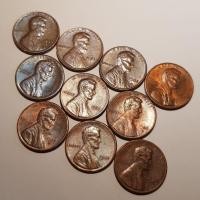 ราคา ชุดเหรียญลินคอล์น 10 เหรียญ ปี 1980-1989 (24753707596)