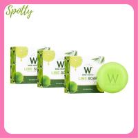 ราคา 5 ก้อน Wink White Lime Soap สบู่มะนาว วิ้งค์ไวท์ ขนาด 80 กรัม / 1 ก้อน (16496380593)