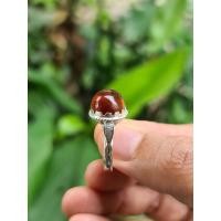 ราคา แหวนอำพันธรรมชาติเงินแท้ (8173838912)