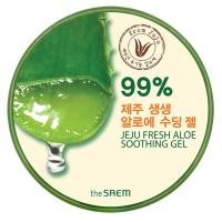 ราคา (หมด) The Saem Jeju Fresh Aloe Soothing Gel 99% ขนาด 300 ml. สินค้าเป็นของแท้ ลิขสิทธิ์ไทย (230245)