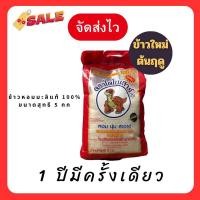 ราคา ข้าวไดโนเสาร์ขนาด5กกหอมมะลิแท้100% (24956175470)