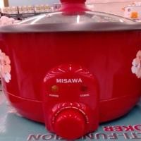 ราคา MISAWA หม้อสุกี้ไฟฟ้า ขนาด 2.5 ลิตร กำลังไฟ 1,300 วัตต์ (2607821551)