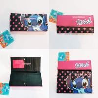 ราคา กระเป๋าสตางค์3พับลายสติทซ์ลิขสิทธิ์แท้ (6539338574)
