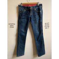 ราคา แท้ กางเกงยีนส์ something edwin ผู้หญิง มือสอง สภาพดีมาก (3953098678)