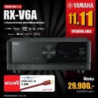 ราคา YAMAHA RXV-6A AV RECIEVER 100W 7.2 CH / AVR ยี่ห้อ Yamaha RXV-6A / เเอมส์ / รับประกัน 1 ปีศูนย์ Zonic Vision / AUDIOMATE (14048410849)