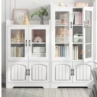 ราคา ชั้นวางของ ตู้เก็บของ ตู้วางของ ชั้นวางหนังสือ ตู้หนังสือ ตู้โชว์ ตู้สีขาว (20403811182)