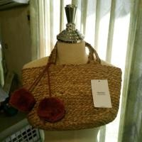 ราคา กระเป๋า Bershka straw bag (2123198913)