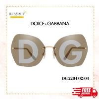 ราคา แว่นกันแดด DOLCE & GABBANA Women's DG 2204 02/04, 02/13 ไซส์64 ของแท้ จัดส่งฟรี!! แว่นไร้กรอบ แว่นกันแดดไม่มีกรอบ (16082864213)