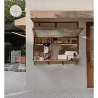 ราคา SK0059 ✨️คาเฟ่มินิมอล☕️หน้าต่างไม้เนื้อแข็งพร้อมกระจกของแท้ สั่งตามขนาดได้ (25326138818)