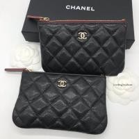 ราคา New! Chanel o case black caviar ghw (2681368415)