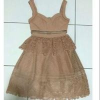 ราคา เดรสงานป้ายผ้าลูกไม้ NOKARA (611964658)