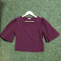 ราคา เสื้อ งานป้าย Amity อก 34 สีแดงเข้ม (11784115208)