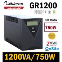 ราคา UPS (เครื่องสำรองไฟฟ้า) ABLEREX GR1200 (1200VA/750WATT) WITH LED DISPLAY ประกัน 2 ปี ของแท้ (21461570404)