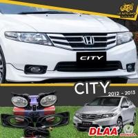 ราคา [ E-TAX ] ไฟตัดหมอก HONDA CITY 2012-2013 ยี่ห้อ DLAA อุปกรณ์ครบชุด (ฝาครอบดำ) พร้อมส่ง!! lg_autoshop (14786714792)