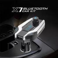 ราคา SALEup X7 Car Kit with Bluetooth Function Wireless FM (เชื่อมต่อบลูทูธในรถยนต์) (1224272159)