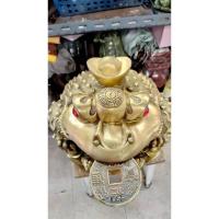 ราคา ✨คางคกสามขาคาบเหรียญทอง กบคาบเหรียญ 40cm กิมเซียมซู นิยมใช้ในหมู่คนค้าขาย เพื่อเพิ่มพูนเงินทองให้กับเจ้าของกิจการ (25001580483)