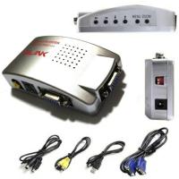 ราคา Glink PC-009 PC To TV Converter Box VGA to TV AV RCA Signal Adapter Converter Video Switch Box Composite Supports NTSC P (8717733169)