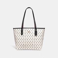 ราคา กระเป๋าโค้ชช้อปปิ้ง/CITY ZIP TOTE WITH BUTTERFLY DOT PRINT (COACH F29803) (15922866992)
