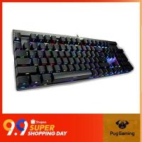 ราคา OKER K67 MAGIC RGB MACRO Mechanical Gaming Keyboard (คีย์บอร์ดเกมมิ่ง) (2753227702)