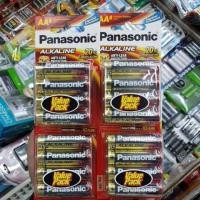ราคา ถ่าน Panasonic Alkaline Size AA 1.5V แพค 8ก้อน 4แพค รวม32ก้อน (2491060188)