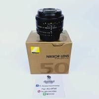ราคา NIKON AF NIKKOR 50MM F/1.8D สภาพสวย ตีไป90% ไม่มีรา ไม่มีฝ้า ใช้งานได้ปกติ อุปกรณ์ได้ตามภาพ (25462127063)