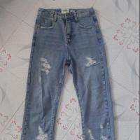 ราคา กางเกงยีนส์สไตล์เกาหลีป้ายX2 (3103731256)