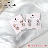 ราคา Isa Lovely Shop Kate spade Spot The Spade Pave Huggies K9175 Color : Rose gold (25866069757)