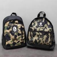 ราคา Bape กระเป๋าเป้สะพายหลัง ลายพราง ความจุขนาดใหญ่ สําหรับนักเรียน เดินทาง (23152868314)