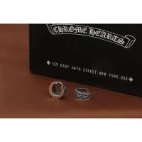 ราคา ต่างหู Chrome Heart ห่วงใหญ่ เงินแท้ 96.5 1คู่ (1967994987)