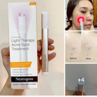 ราคา ⚡️ตัวช่วยสิวอักเสบยุบ!! Neutrogena Acne Clearing Red and Blue Light Therapy Acne Spot Treatment (2709391493)