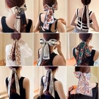 ราคา พร้อมส่งผ้าคาดผมสไตล์เกาหลี ผ้าผูกผม ผ้าพันคอ โบว์ผูกกระเป๋า พร้อมส่ง (14554153571)