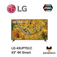 ราคา TV (จอทีวี) LG 43UP751C 43" 4K Smart ของใหม่ประกัน 2ปี (14155142439)