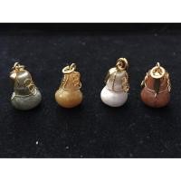 ราคา จี้หยกแท้ รูปน้ำเต้า สีเขียว ขาวงาช้าง ทอง น้ำตาลแดง (5437916316)