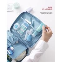 ราคา Diniwell Travel Pouch กระเป๋าใส่อุปกรณ์เครื่องสำอาง สำหรับเดินทางขนาดเล็ก สีฟ้า (884182593)