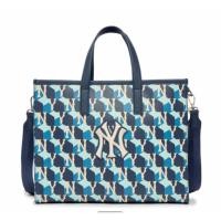 ราคา MLB NY กระเป๋าถือสพายข้างทรงโท้ทใบใหญ่รุ่นโมโนเกรมMONOGRAMเเบบปรับสายได้ (20083185097)