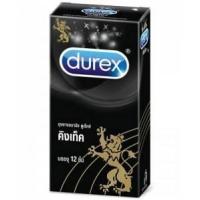 ราคา ถุงยางอนามัยดูเร็กซ์ คิงเท็ค (12ชิ้น) Durex Kingtex Condom (12's) (21492915305)