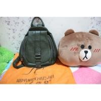 ราคา กระเป๋าเป้หนังแท้ แบรนด์แท้ (1874781987)